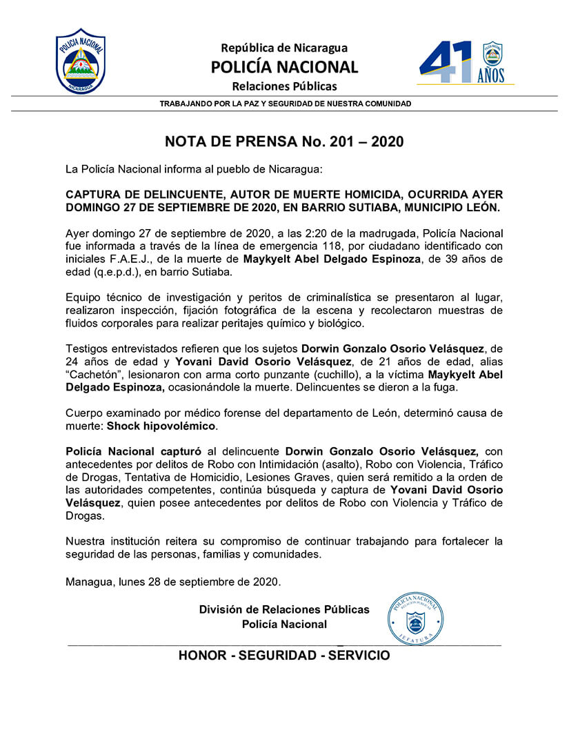 policia-nacional-captura-delincuente-autor-homicida-leon